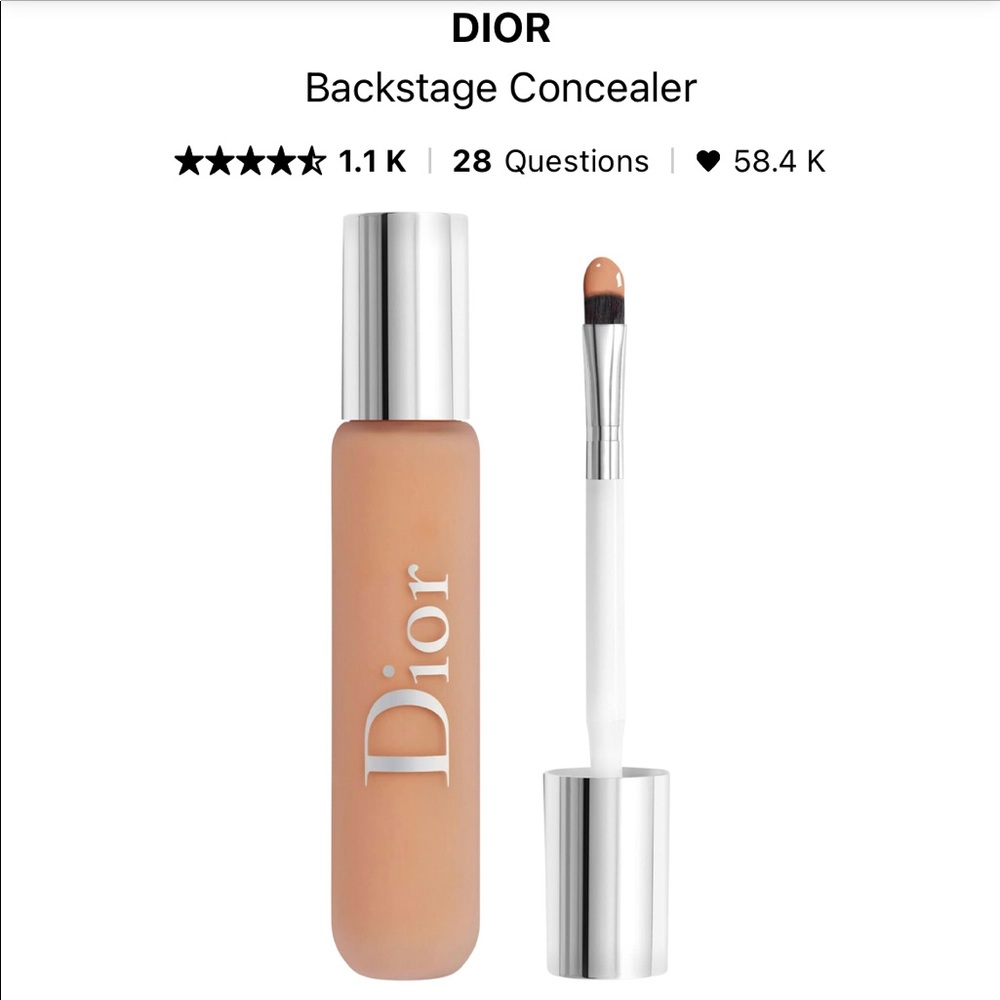 Dior Backstage Flash Perfecter Concealer. Shade 4N.